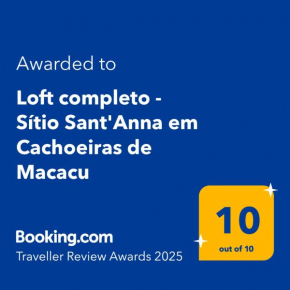 Loft com piscina natural em Cachoeiras de Macacu